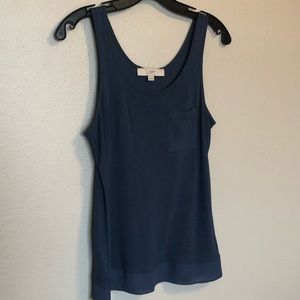 Loft • Blue Tank Top